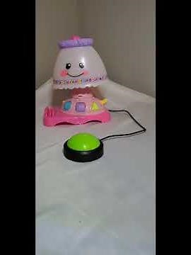 Switch-adapted Fisher-Price Laugh and Learn My Pretty Learning Lamp