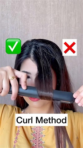 Curl Method ✅ #hairstyle