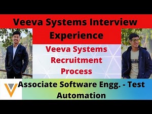 Veeva Systems Interview Experience | Veeva Systems Recruitment Process | Veeva interview Questions