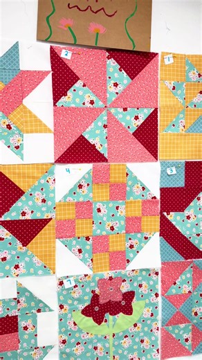 These quilt blocks are amazing! And this isn’t even all of them 😍 . #quilting #quiltersoftiktok #quiltblock #sewingtutorial #quiltingforbeginners