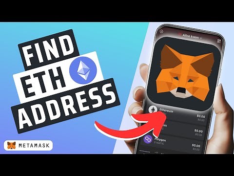 How To Find Ethereum Address In Metamask- Get Your $ETH Address