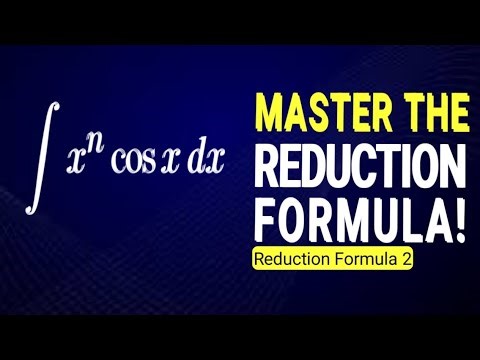 Reduction Formula - 2 | #reductionformula