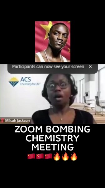Chemistry Meeting Zoom Bombing Incident
