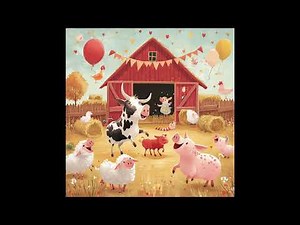 🐄 Barnyard Bash | Fun Farm Animals Party Song for Kids 🐷🎉