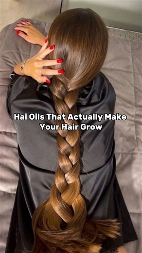 Hair Oils That Actually Make Your Hair Grow. 🎀 #longhair #hairgrowth #naturalhaircare #shorts