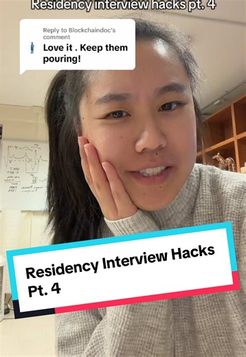 Replying to @Blockchaindoc How to answer the dreaded “why do you want to come to our residency program?” question that isn’t just “because this is the mandatory part of the becoming a doctor process, why do you guys even ask this…” #eras2025 #match2026 #medicalstudent #residencymatch #interviewtips