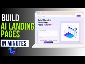 Create Stunning Landing Pages in 30 Seconds! | Best AI Landing Page Builder Review