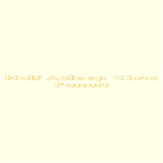 Half Asleep Chris Fanart #cat #random #fanart