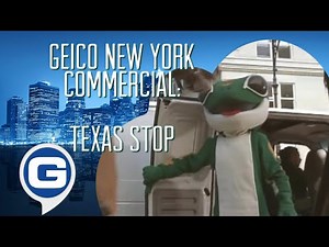 GEICO New York Commercial - Texas Stop 🐎🍱 (2006)