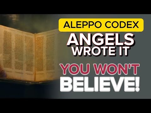 Aleppo Codex: Angels Wrote It? You Won't Believe! - NehemiasWall.com