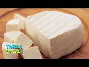 पनीर (Paneer, How to make Paneer at home) by Tarla Dalal