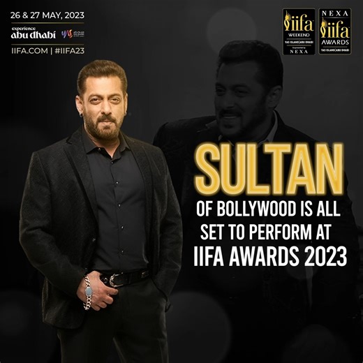14K views · 529 reactions | Get ready to be dazzled by the mesmerising performance of the Sultan of Bollywood, #SalmanKhan. Book your tickets today at https://linktr.ee/iifaawards to watch him live on the stage of IIFA Awards 2023 in Yas Island, Abu Dhabi #IIFA2023 #IIFAONYAS #YasIsland #VisitAbuDhabi #Nexa #CreateInspire Yas Island Visit Abu Dhabi Miral NEXA Department of Culture and Tourism Salman Khan | IIFA Awards | Facebook