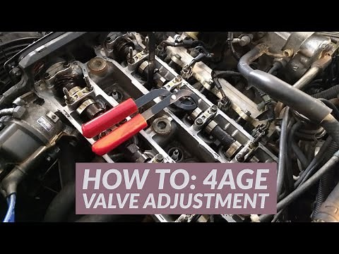 How to: 4AGE Valve Adjustment