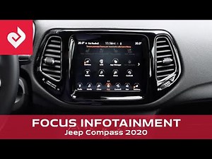 Jeep Compass Uconnect 8.4 MY2020 infotainment tutorial: how to use it, features. The guide