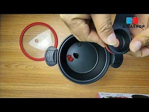 Pressure Cooker Pot Totipotent 3.5 Liter Tenderizes Meat Non-Stick, type HA1182