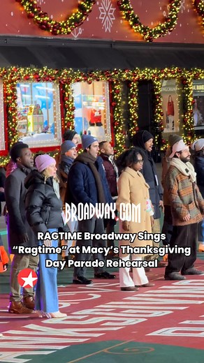 The people called it RAGTIME! Watch a sneak peek of the RAGTIME Broadway company, led by Joshua Henry, Caissie Levy and Brandon Uranowitz, rehearsing their Macy’s Thanksgiving Day Parade performance. The musical revival was recently extended into June of next year. Visit Broadway.com for tickets to experience RAGTIME on Broadway. Tune in to the 99th Annual Macy’s Thanksgiving Day Parade live on NBC and Peacock Thurs Nov 27th at 8:30am ET! #macysparade #thanksgiving #macys #ragtime #broadway | Br