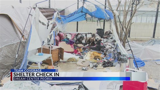 Cold snap drives more to Peoria's Dream Center shelter