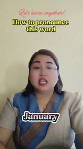 15K views · 176 reactions | How to pronounce January #pronunciation #reading #education | Teacher Anne | Facebook