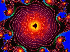 Extremely deep zoom into the Mandelbrot set: Infinitely psychedelic