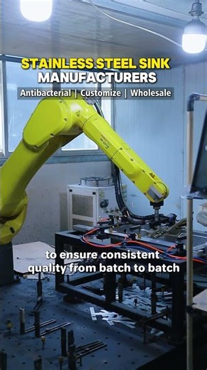 Inside a Powerful Stainless Steel Sink Factory in China!#sink #kitchensink #sinkfactory