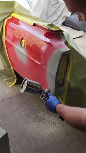 Quick Collision Fix, Body Work and Primer 1966 Ford Ranchero #ironhorsegarage #metalwork #painting