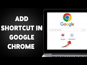 How To Add Shortcut In Google Chrome 2025 | Create Website Shortcut On Chrome Browser