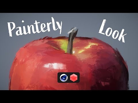 Super easy PAINTERLY Look | Cinema 4D & Redshift