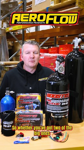 Keep your Nitrous Oxide tank at the exact temperature for maximum performance with the new Aeroflow Performance Nitrous Pressure Controlled Heater Blanket Kit. https://aeroflowperformance.com/nitrous-pressure-controlled | Aeroflow Performance