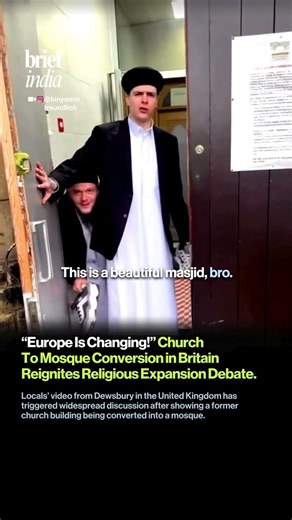 Viral Video Of UK Church Being Converted Into Mosque Sparks Debate Online.