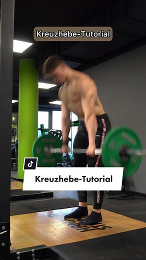 Das einfachste und beste Kreuzhebe-Tutorial💪🏻 #deadlift #deadlifttutorial #kreuzheben #muskelaufbau #fitness #foryou
