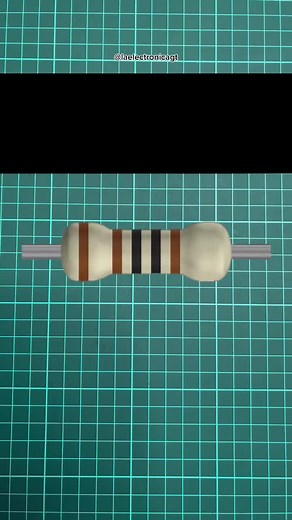 ¿Cómo saber el valor de una resistencia o resistor de 5 bandas? #LaElectronicaGT #resistenciaelectrica #resistor