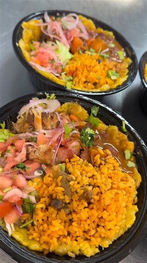 🍽️ MOFONGO BOWL – 2 for $30 🍽️ ✨ Choose 1 from each category: 🍚 Base: White Rice | Yellow Rice | Fried Rice | Cilantro Rice | Veggie Lo-Mein 🍖 Protein: BBQ or Roasted Pernil | Steak | Fried Chicken Chunks | Fried Pork | Boneless Ribs | Chicken Strips (Grilled, Garlic, Pepper 🌶️, or Orange) 🥣 Beans: Red Beans | Black Beans 🥗 Side: Green Salad | French Fries | Sweet Plantains | Potato Salad 🧄 FREE Sauces: Mayo-Ketchup | Sour Cream | BBQ | Hot Sauce | Ranch 📍 635 Robin Rd, Lakeland, FL 📞 