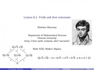 Visual Group Theory, Lecture 6.1: Fields and their extensions