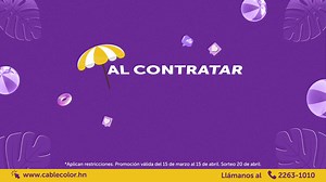 ¡Arma tu verano con Cable Color! ☀️ Contrata nuestros servicios de Internet Residencial y estarás participando en el sorteo de Smart TV's, torres de sonido y Smartphones. | Cable Color