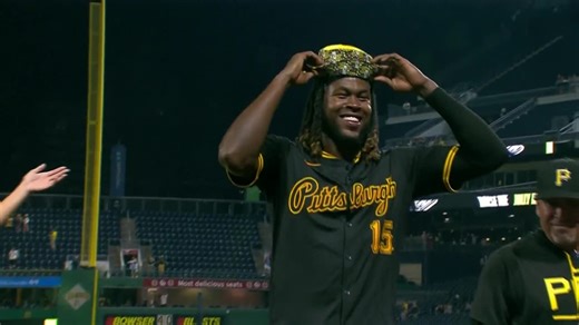 Oneil Cruz on his walk-off hit