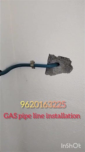 gas pipe line installation