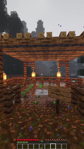 Minecraft Farm Building Tutorial