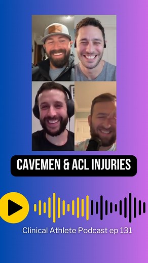 Ever wonder what cavemen would do if they tore their ACL… 🤔 @quinn.henochdpt & @zakgabor.dpt sit down with @cmj027 and @jasontuori.dpt (aka @dungeonsanddynamometers) for some banter AND some big picture questions around data, testing, set ups, dynamometer use, and a ton more. Have a listen and let us know your thoughts below 👇 | ClinicalAthlete