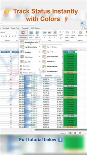 Stop Tracking Status Manually - Use Color-Code⚡