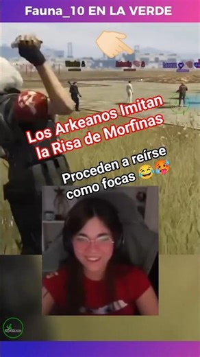 PERSPECTIVS FAUNA LOS ARKEANOS IMITAN LA RISA DE MORFINAS #arkeanos #nexxuz #nexxuzhd