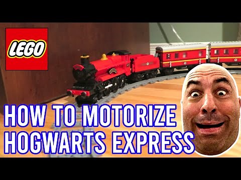The ULTIMATE method to motorize LEGO 76423 Hogwarts Express & Hogsmeade Station train!