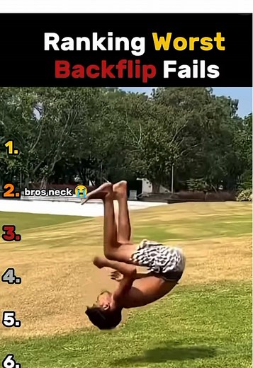 Top 5 Backflip Fails That Will Make You Cringe