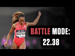 Anavia Battle Takes Second 200m WIN In A Row at 2025 Wanda Diamond League Shanghai