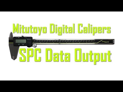 Mitutoyo Digital Calipers, DIY SPC Data Output Interface