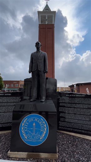 Mayor Robert Butler Memorial | The Marion Landmarks Series by Shawn Vincelette