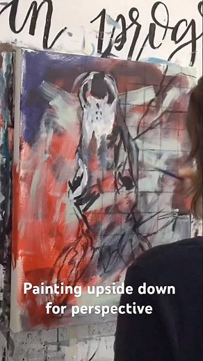 Painting a Donkey Upside Down?! 🎨🙃 | Throwback Timelapse