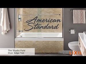 Studio Bathtub with Fold Over Edge