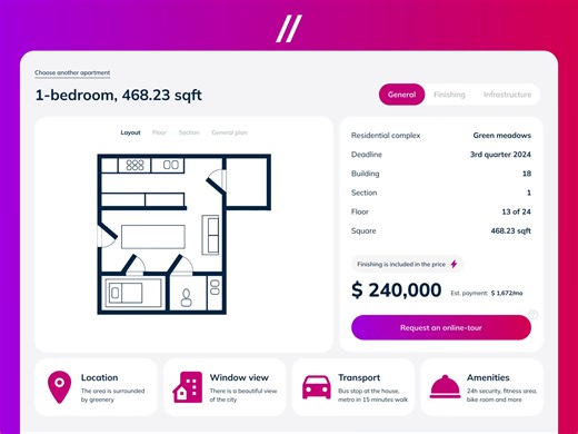 Real Estate Service Web Platform