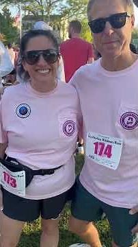 Team Sneed takes on the Liz Hurley Ribbon Run!