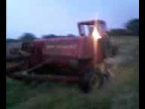 New Holland Super Hayliner 68 Square Baler 1st Run